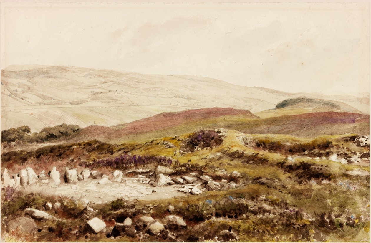 Bremenium (Rochester) (bodycolour) de Henry Burdon Richardson