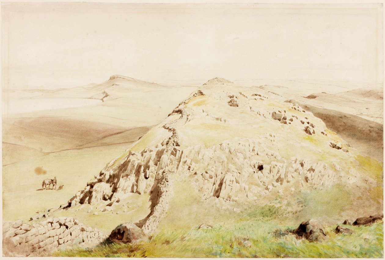 Rapishaw Gap (bodycolour) de Henry Burdon Richardson