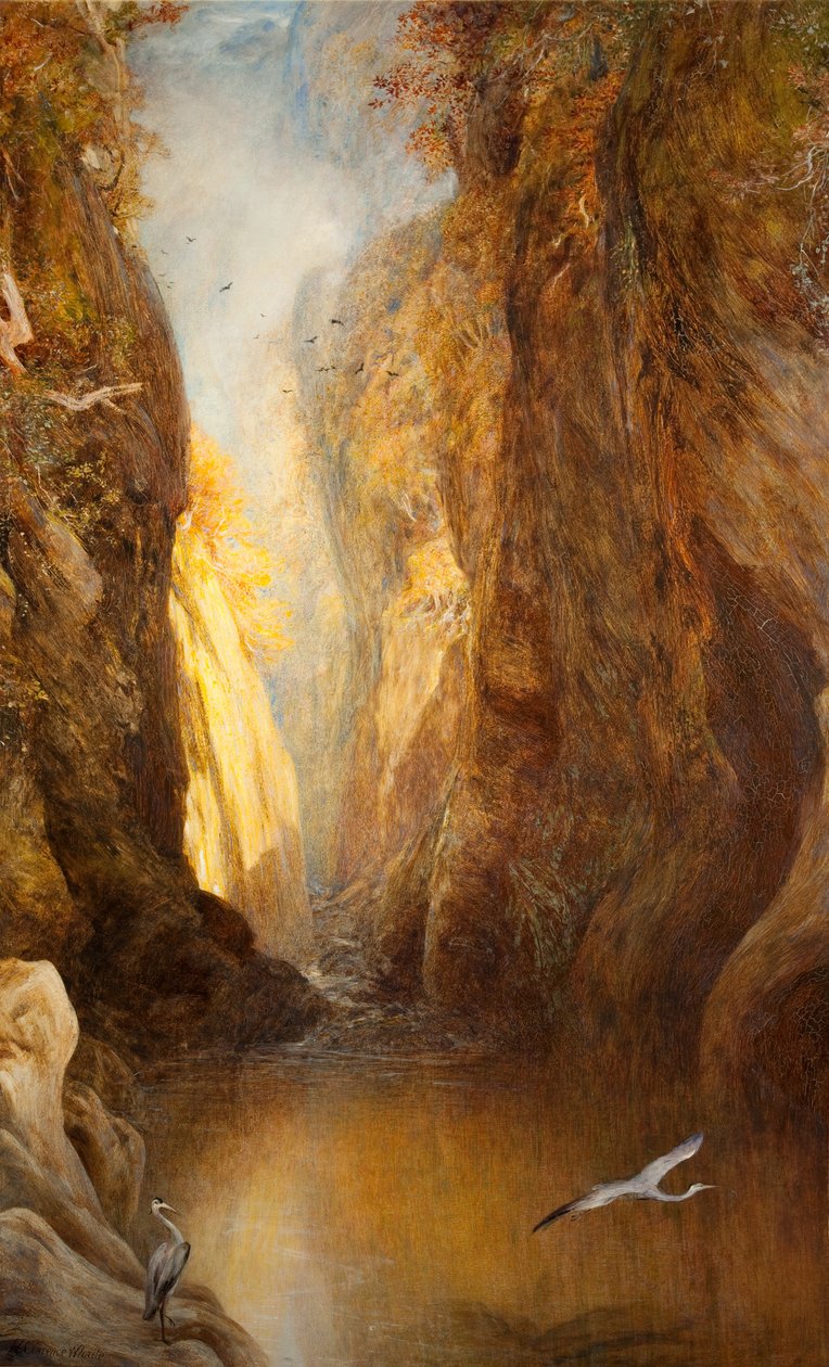A fada Glen, Bettws-y-Coed de Henry Clarence Whaite