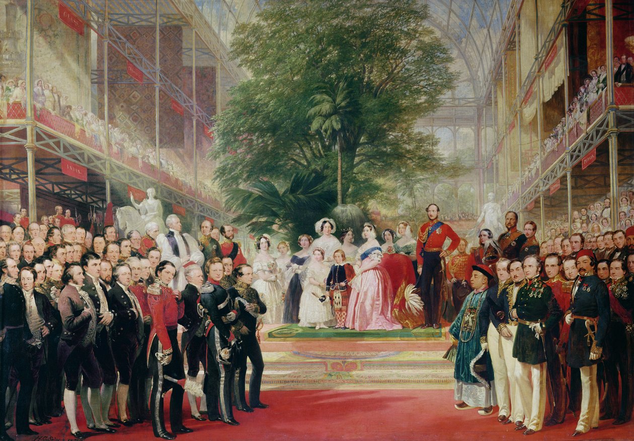 A abertura da grande exposição, 1851-52 de Henry Courtney Selous