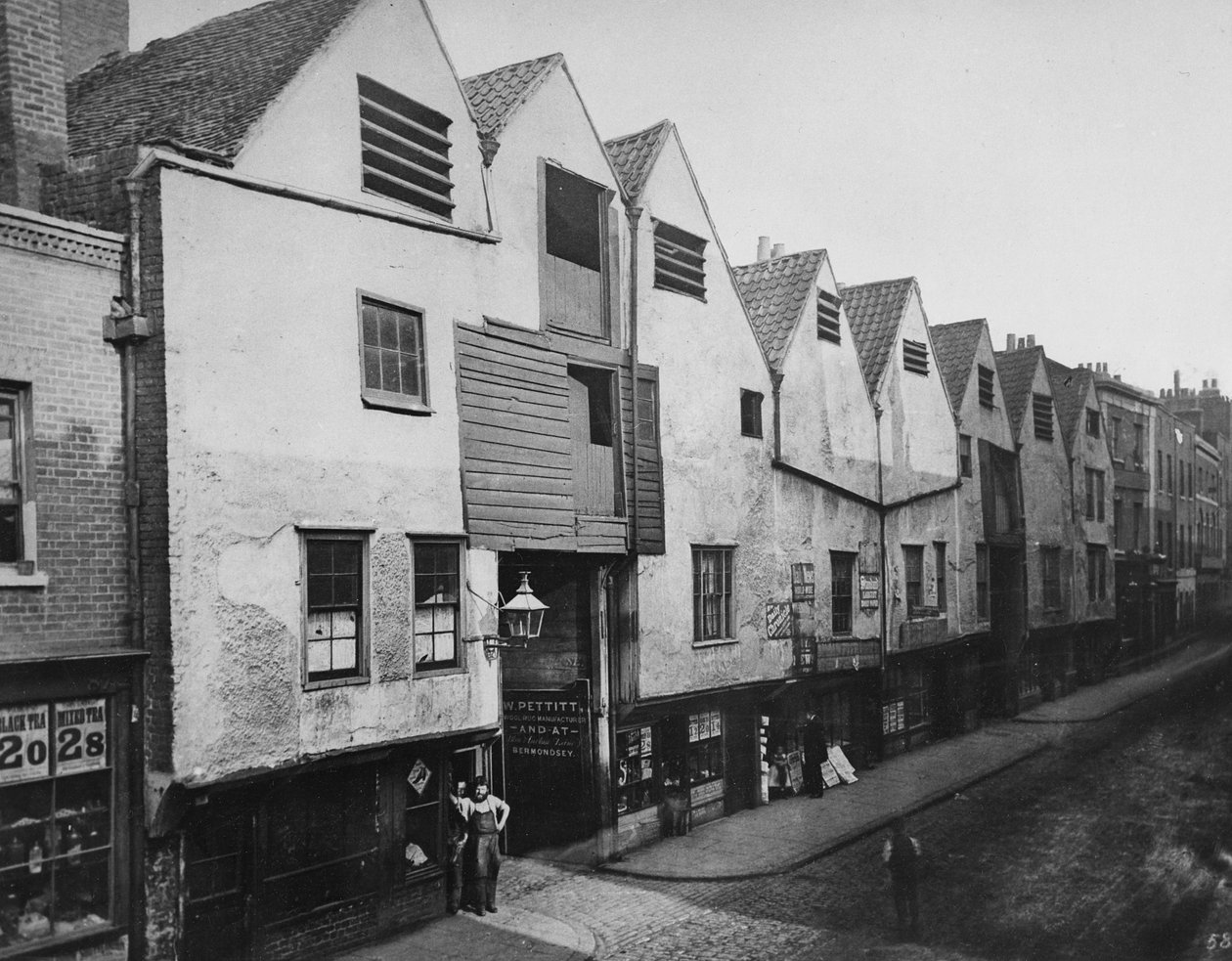 Bermondsey Street, c.1881 de Henry Dixon