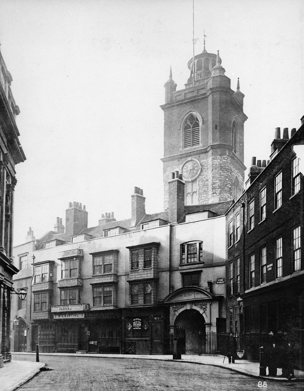 St. Giles, Cripplegate, c.1884 de Henry Dixon