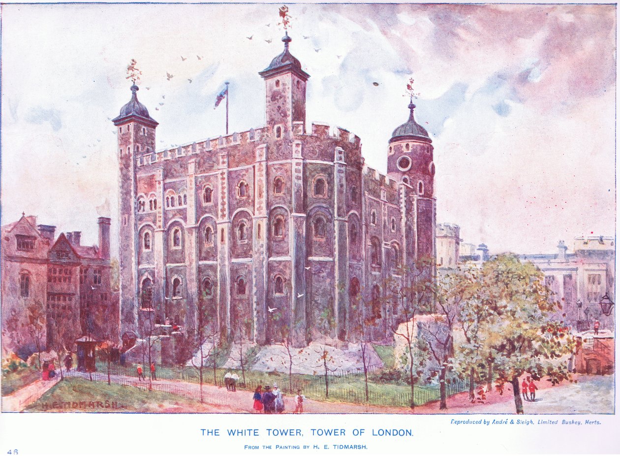 A, torre branca, torre londres de Henry Edward Tidmarsh