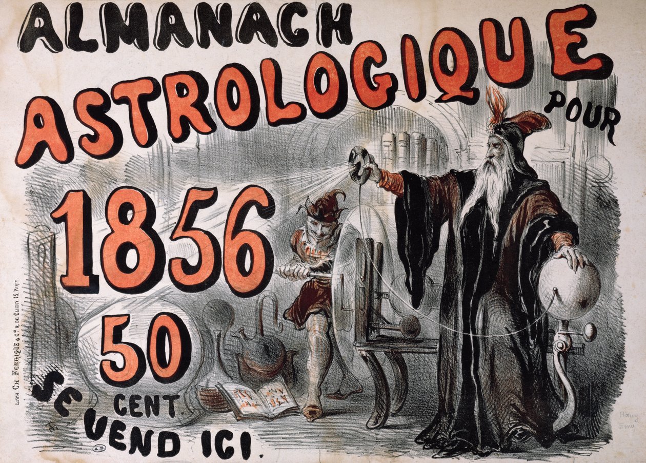 Almanaque Astrológico, 1856 de Henry Emy