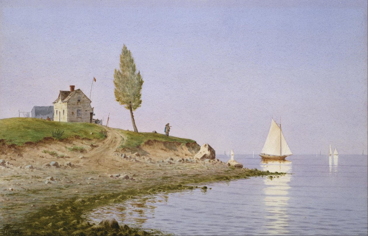 Uma tarde calma, Long Island de Henry Farrer