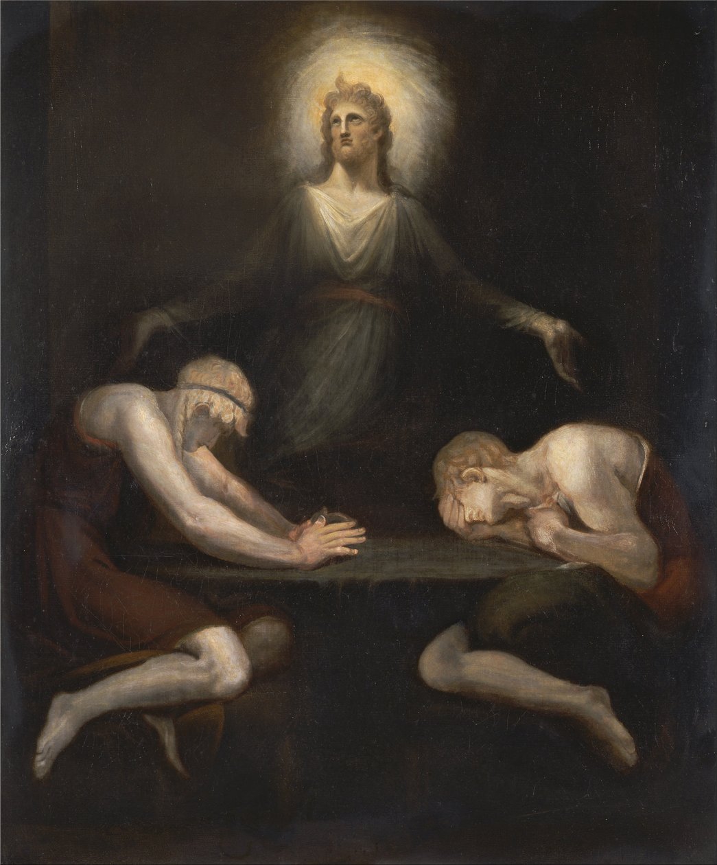Cristo desaparecendo em Emaús de Johann Heinrich Füssli