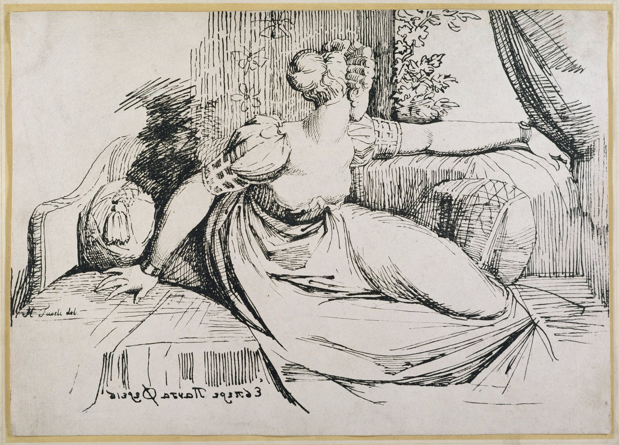 Ó noite tu trazes todos, 1802 de Johann Heinrich Füssli