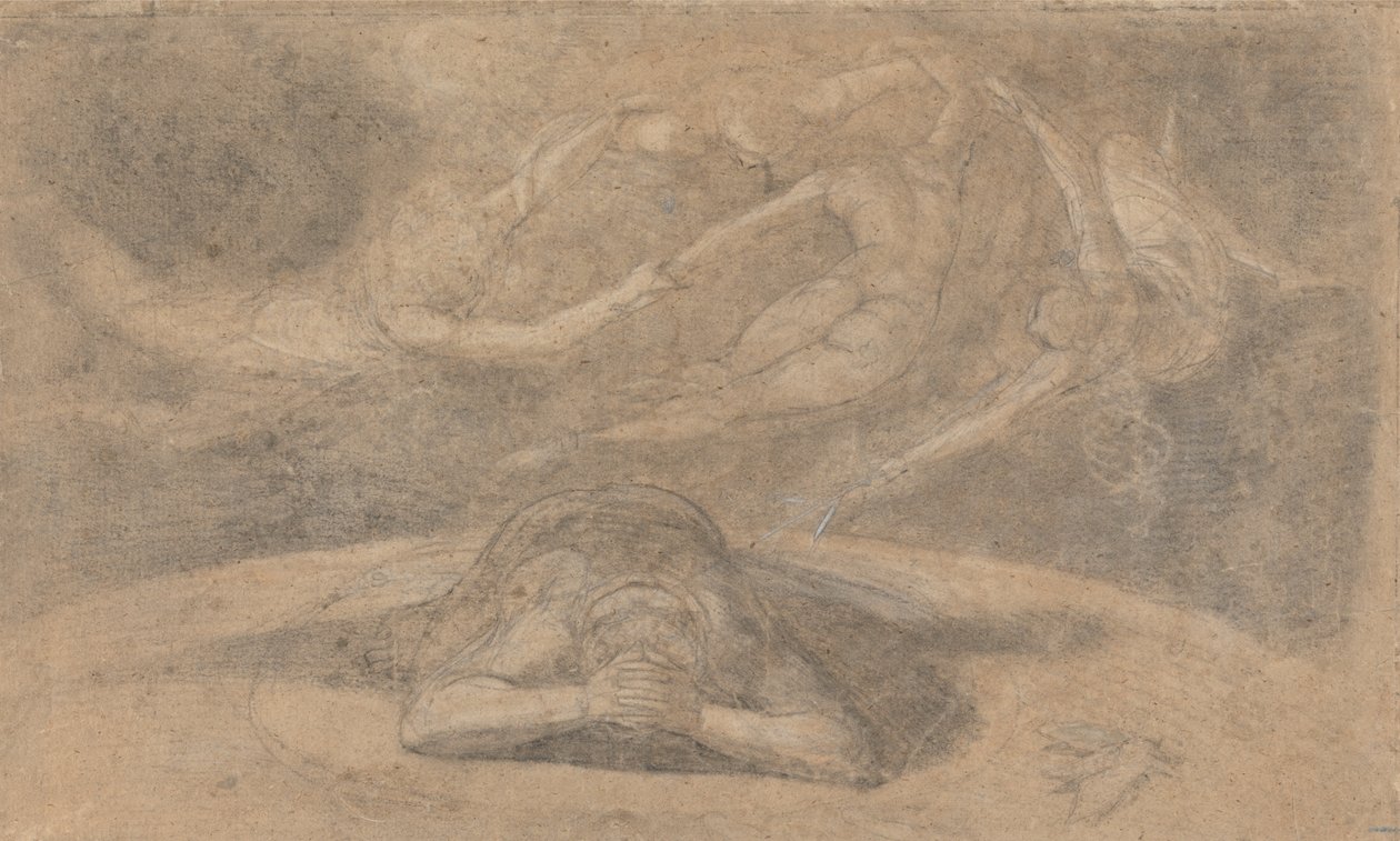 O sonho dos camponeses, paraíso perdido, livro 1, 781-8 de Johann Heinrich Füssli