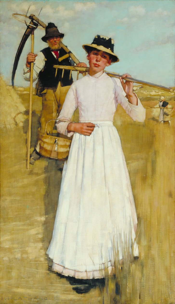 O retorno dos ceifeiros de Henry Herbert La Thangue