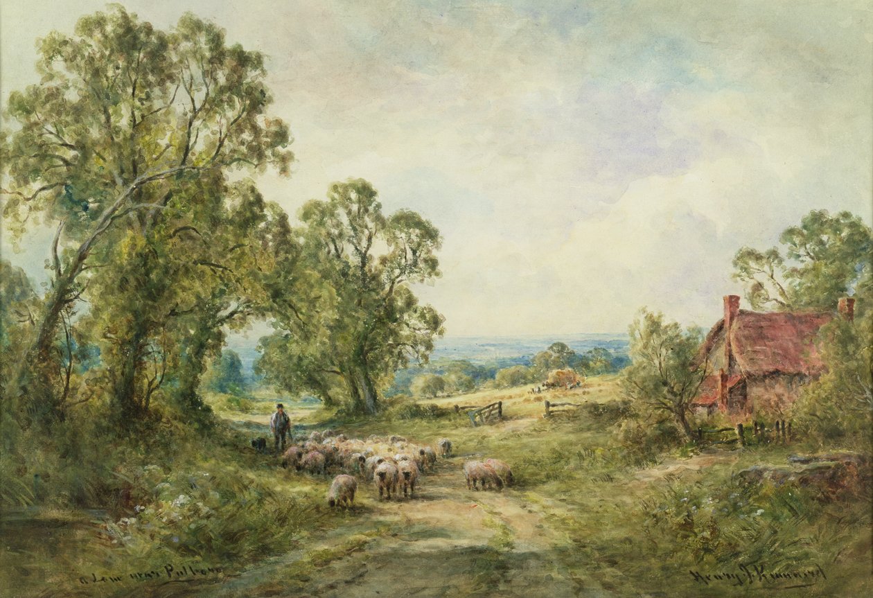 Uma pista perto de Pulborough de Henry John Kinnaird