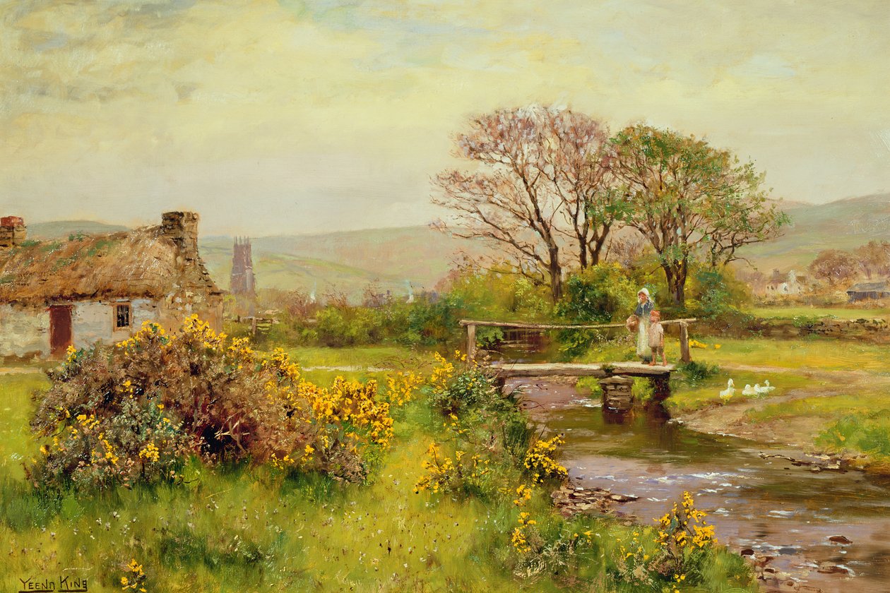Ballaugh, Ilha de Man de Henry John Yeend King
