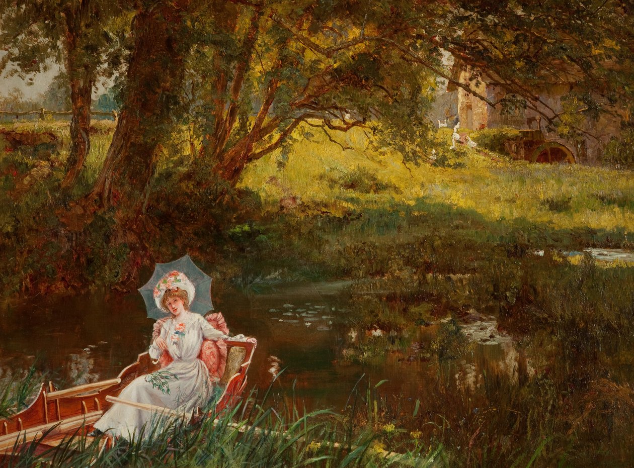 Senhora em um pontapé de Henry John Yeend King