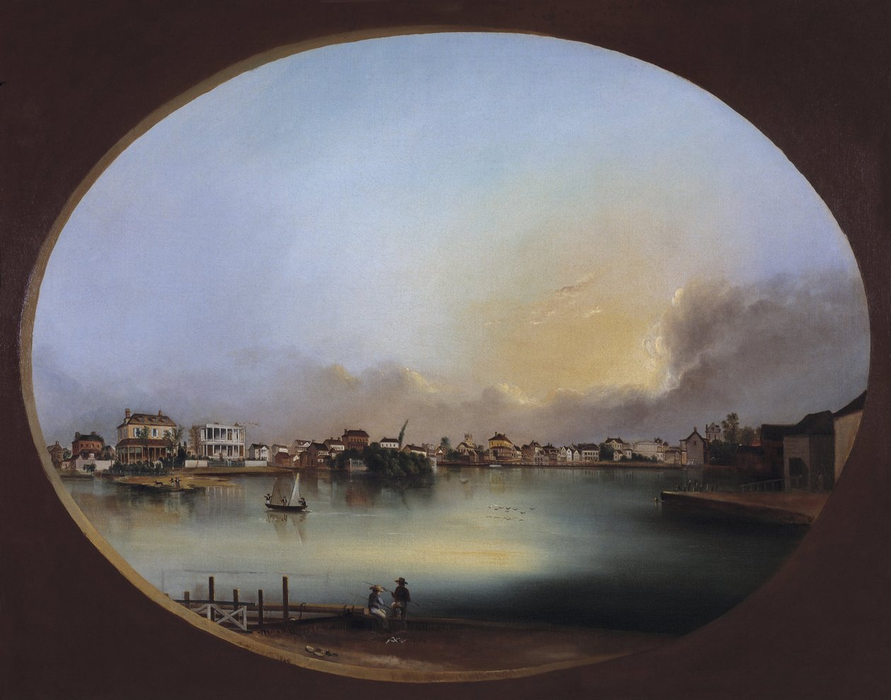 Vista de Charleston (vista do oeste) de Henry Joseph Jackson