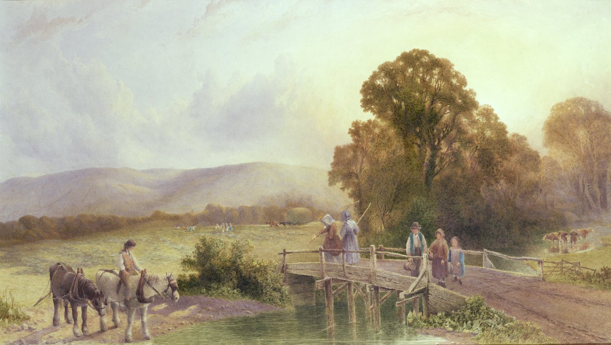 O Downs em Midhurst de Henry Maplestone
