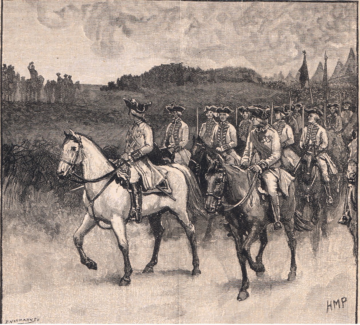 Rendição de Burgoyne em Saratoga AD 1777 de Henry Marriott Paget