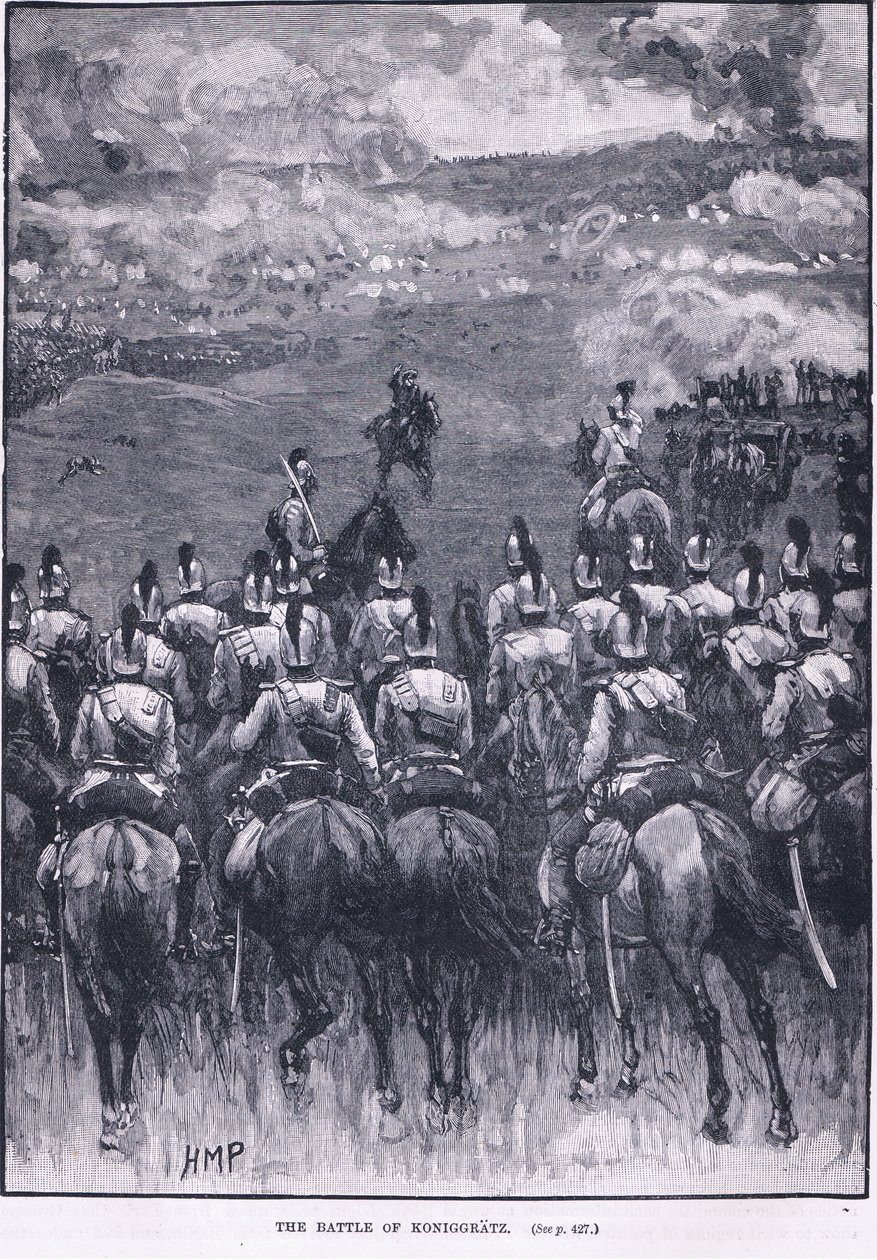 A batalha de Koniggratz 1866 AD de Henry Marriott Paget
