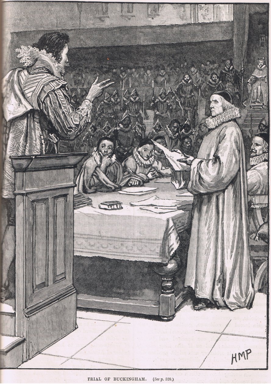 Julgamento de Buckingham 1626 de Henry Marriott Paget