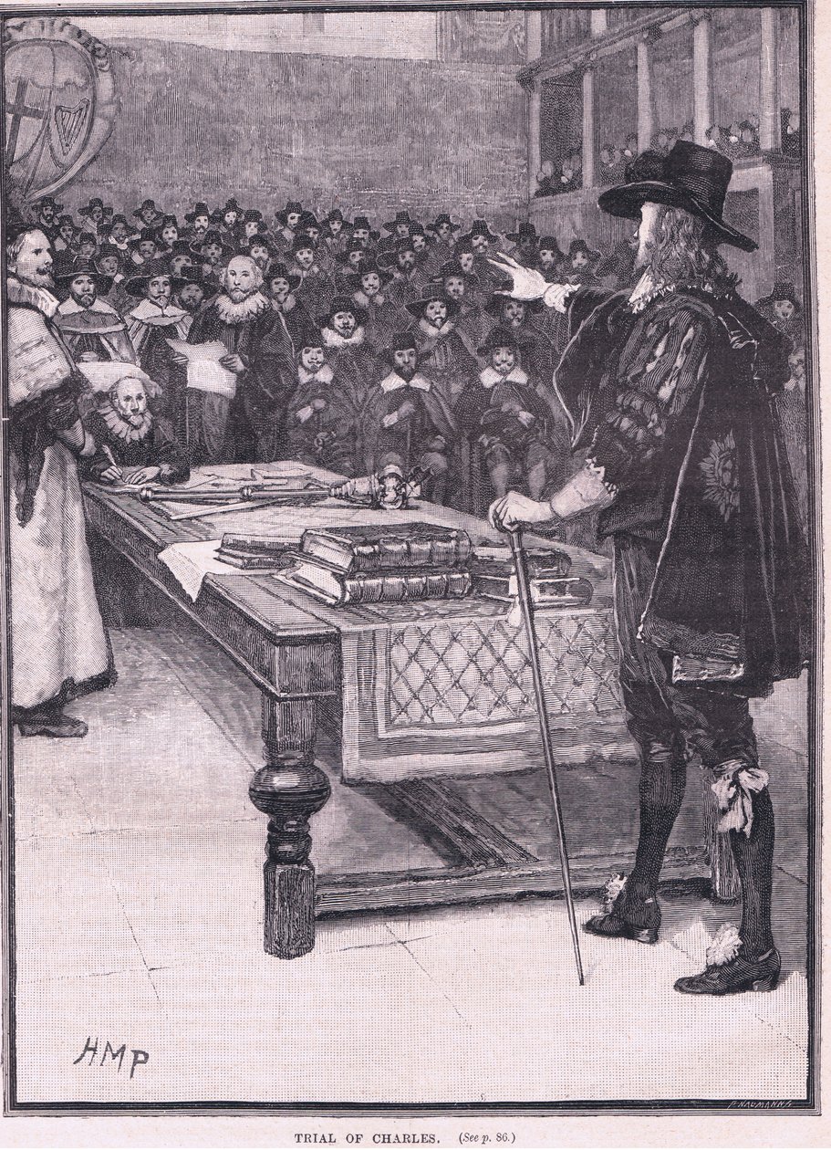 Prova de Carlos I AD 1649 de Henry Marriott Paget
