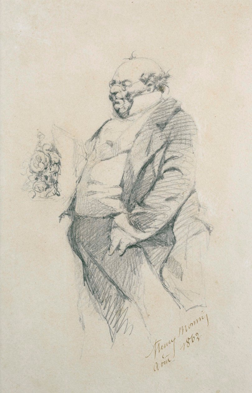 Homem francês de Henry Monnier