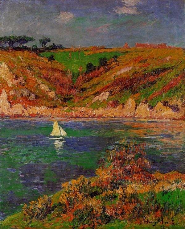 Veleiros em BrittanynFrancais: Groixn de Henry Moret