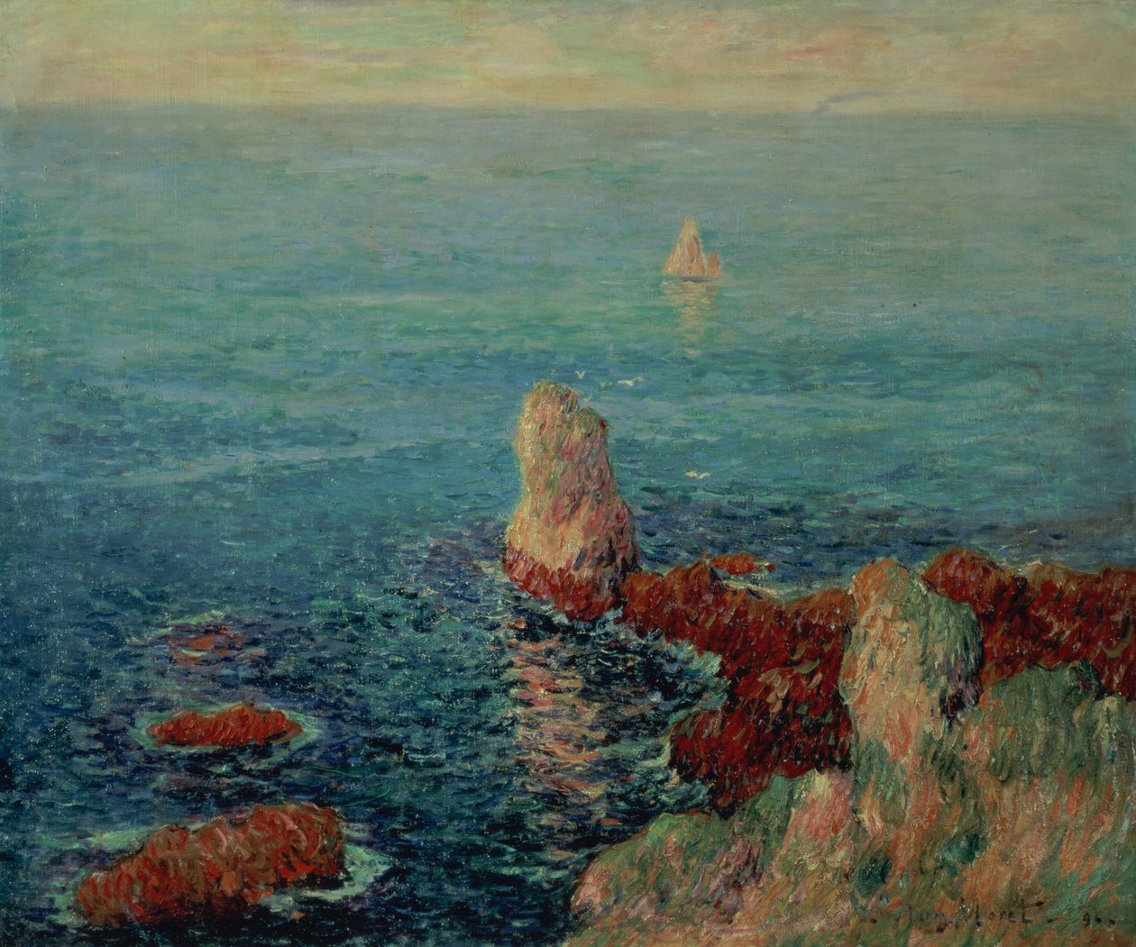 A ilha de Groix, 1896 de Henry Moret