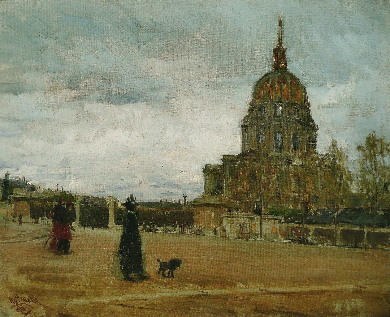 Os Invalides, ParisnFrancais: Os Invalides, Parisn de Henry Ossawa Tanner