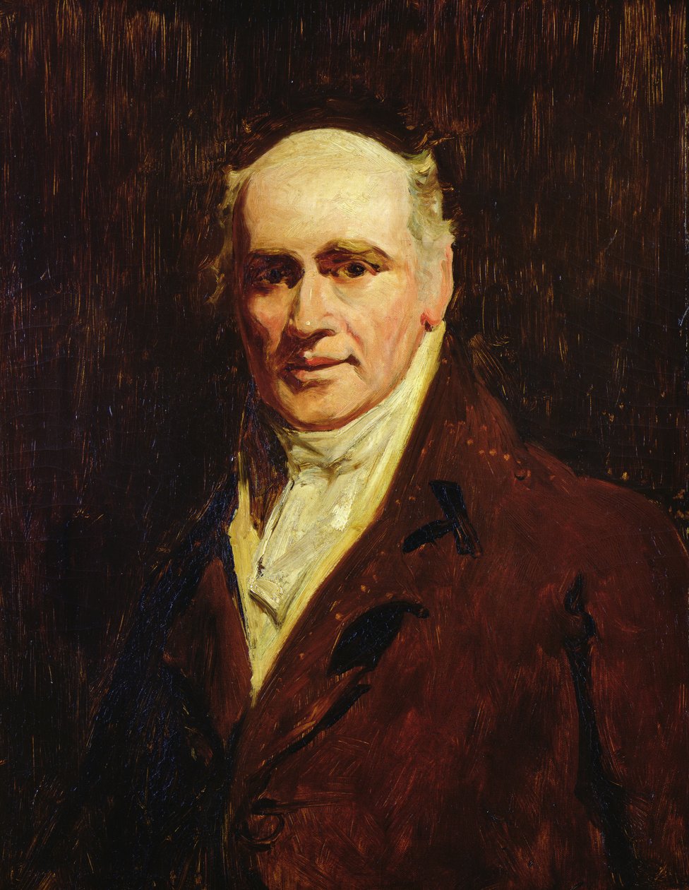 Retrato, de, um, homem idoso de Henry Raeburn