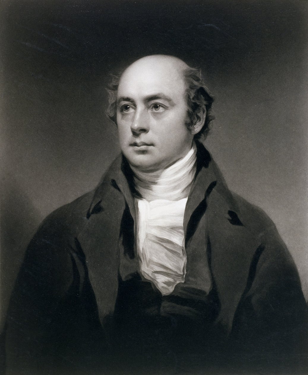 Sir Francis Leggatt Chantrey (1781-1841), gravado por C. Turner, 1843 (mezzotint) de Henry Raeburn