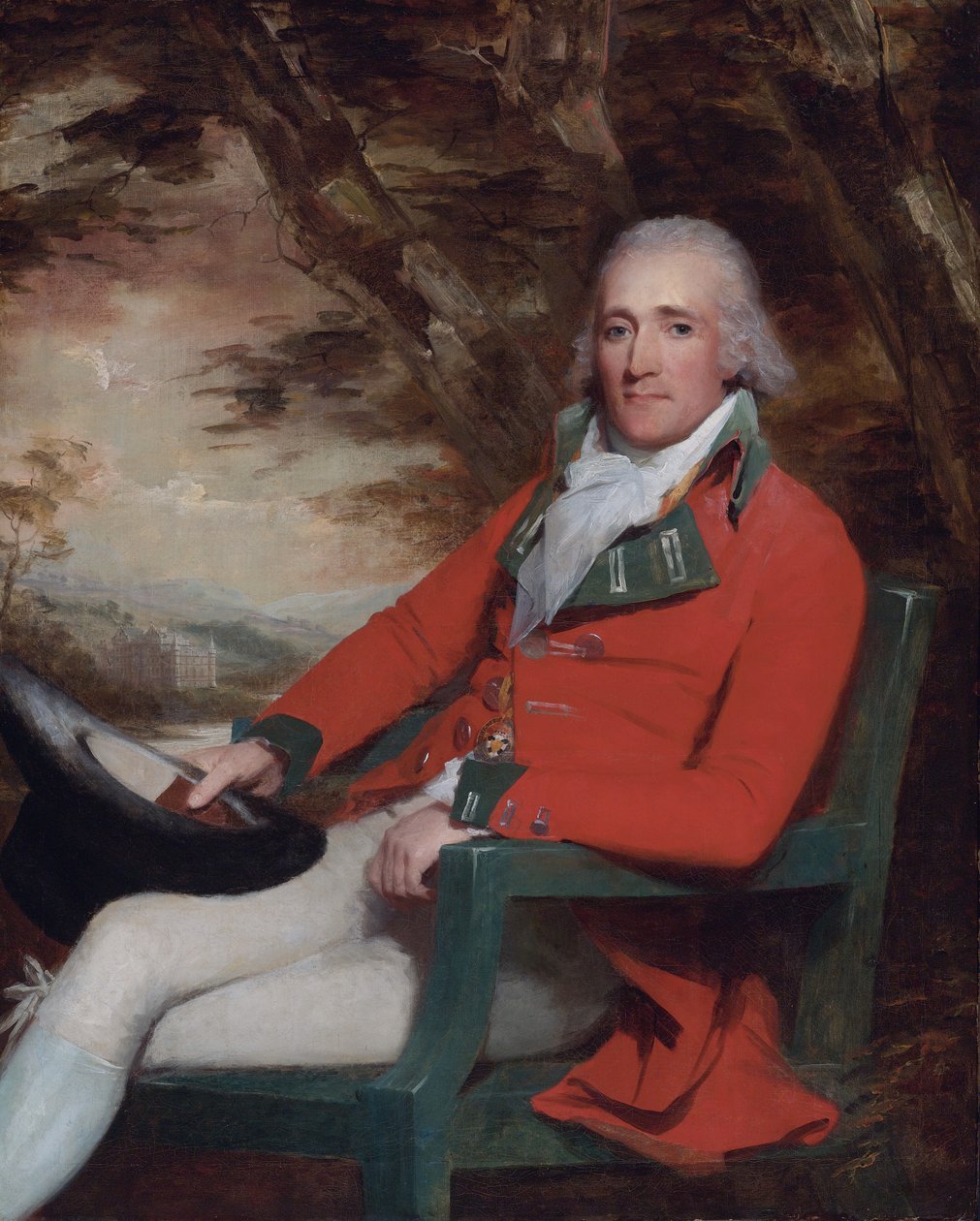 Thomas Carmichael, 5º Conde de Hyndford (por volta de 1750 a 1811) de Henry Raeburn