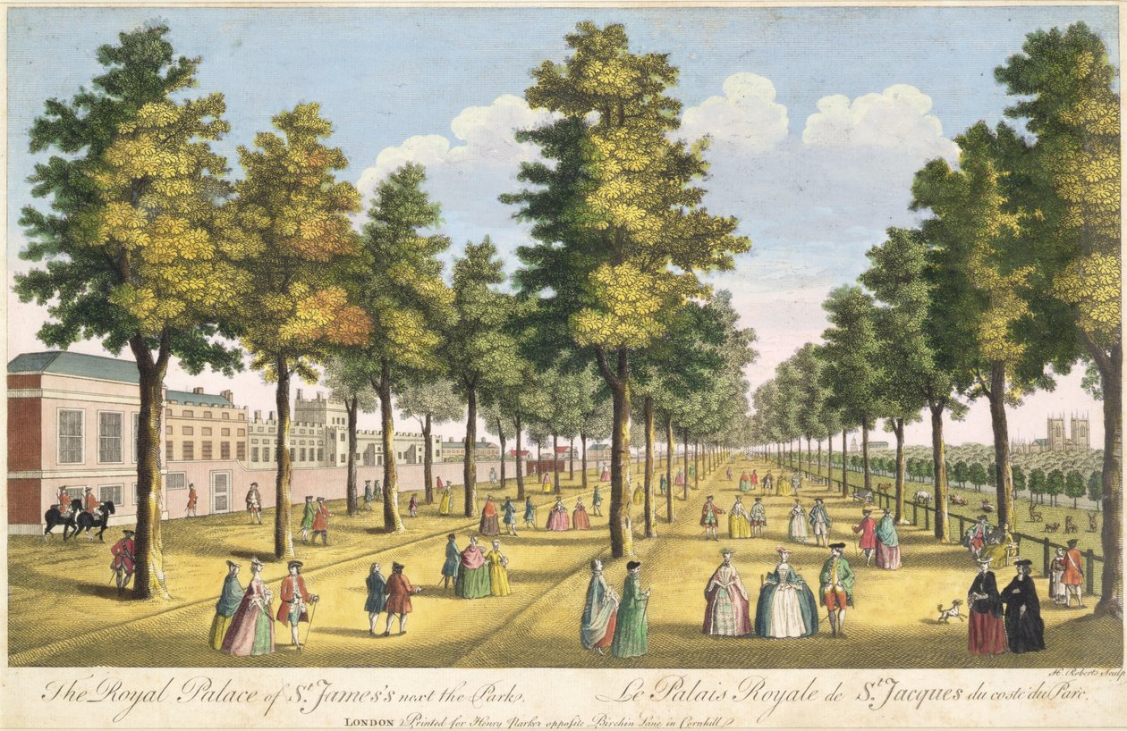 O Palácio Real de St. James&39;s Next the Park de Henry Roberts