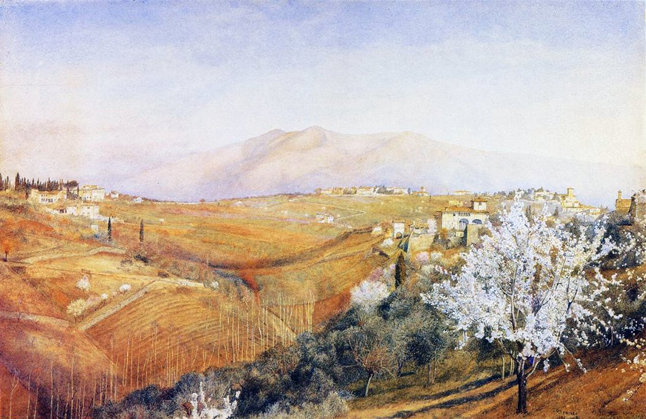 Toscana, Itália, 1886 de Henry Roderick Newman