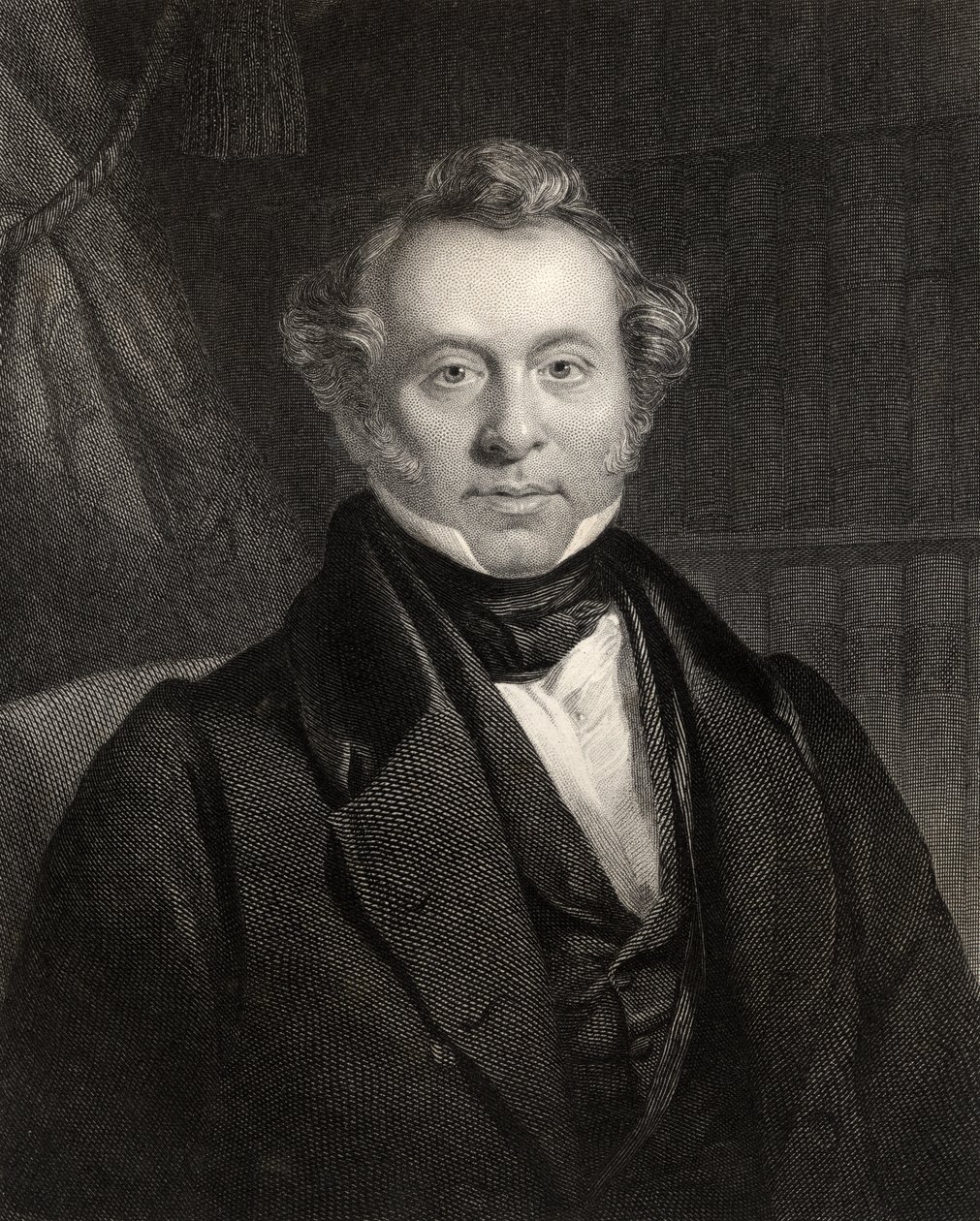 James Copland, gravado por J. Brain, da &39;National Portrait Gallery, Volume III&39;, publicado em 1820 de Henry Room