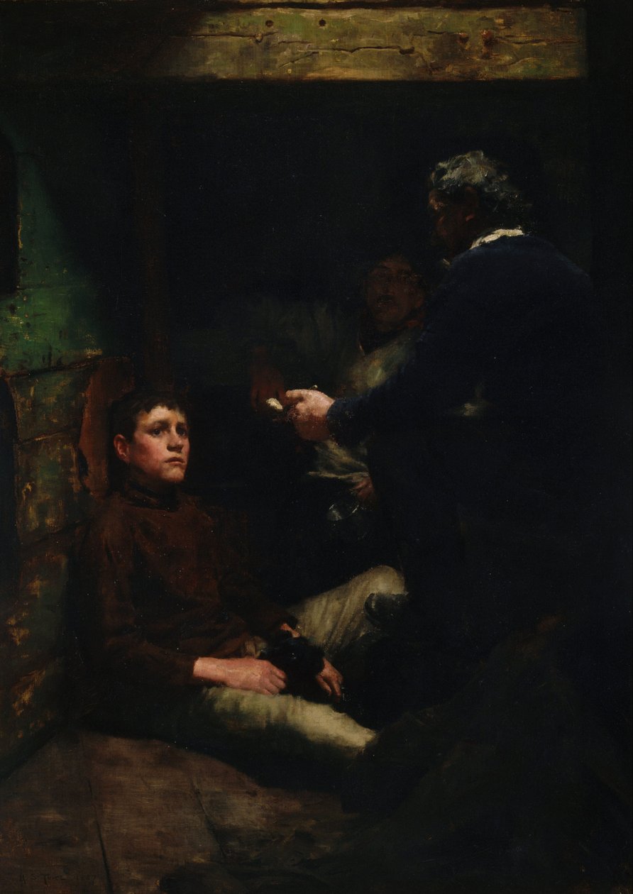 Um fio de marinheiros de Henry Scott Tuke