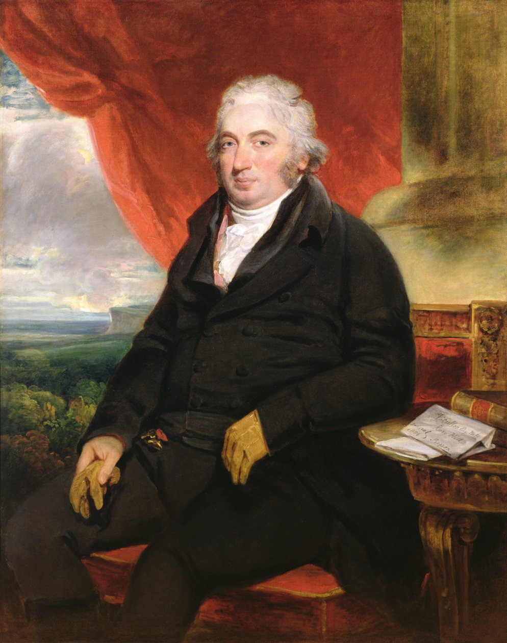 Retrato de John Fuller (1757-1834) de Henry Singleton