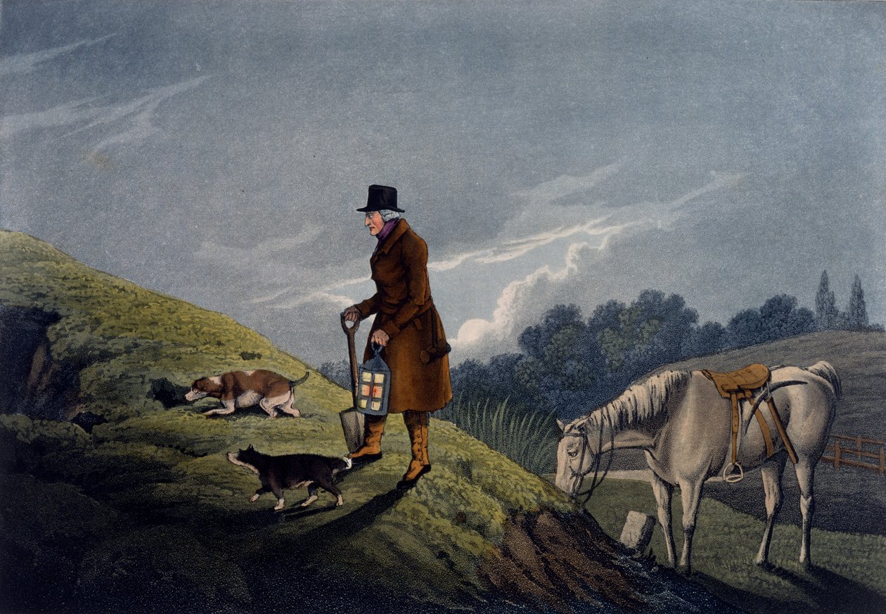 Rolha da Terra, 1820 de Henry Thomas Alken