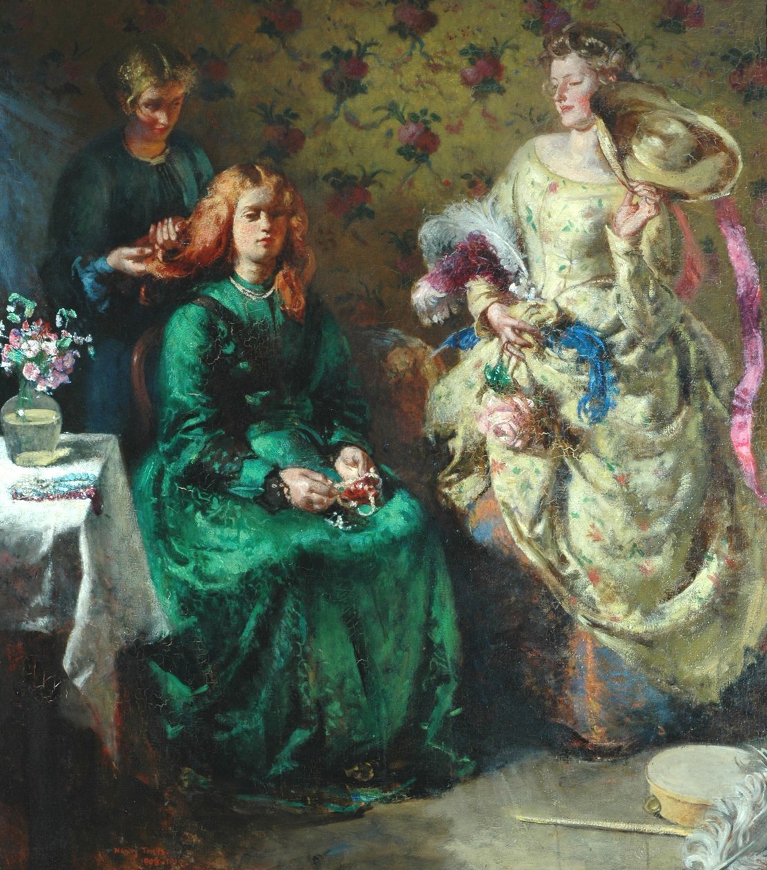 Pageantry rústico, 1908-10 de Henry Tonks