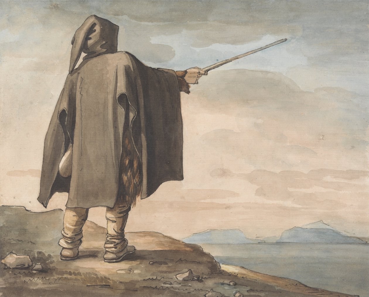 Um camponês do Monte Erix de Henry Tresham