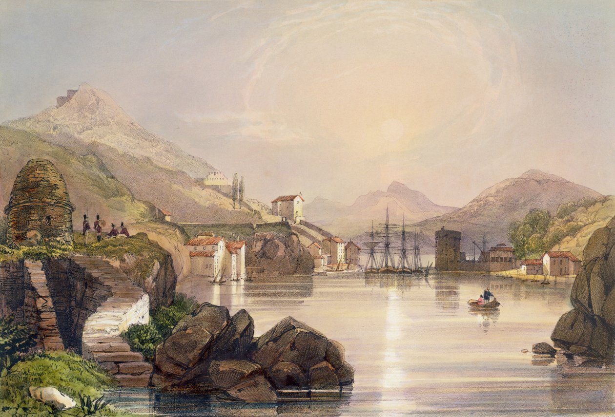 Porto de Passagem, 1828 de Henry Wilkinson