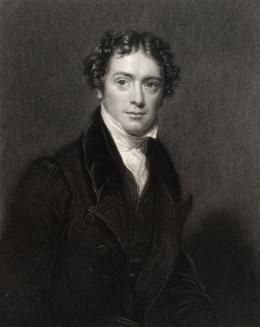 Michael Faraday, gravado por J. Cochran, da National Portrait Gallery, volume V, publicado em 1835 de Henry William Pickersgill