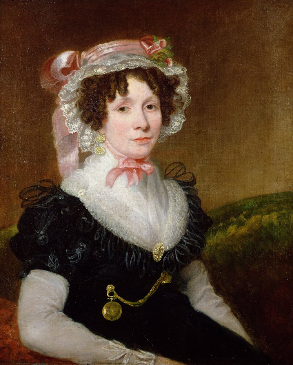 Retrato da Sra. George Beadnell, 1830-35 de Henry William Pickersgill