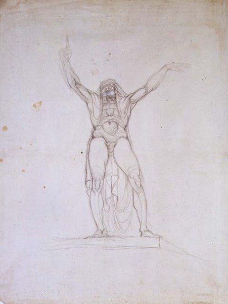 Satanás de Johann Heinrich Füssli