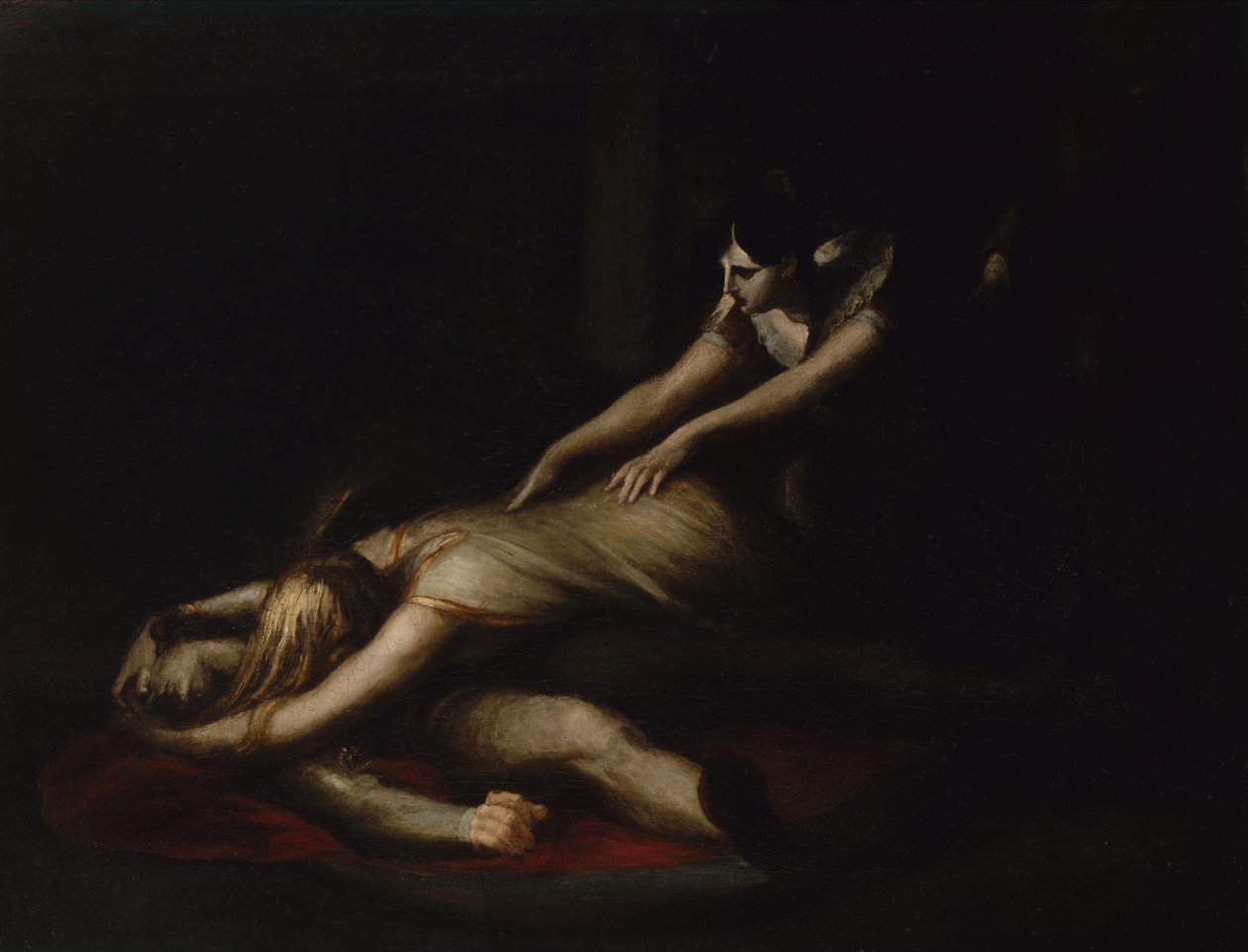 A dor de Kriemhild de Johann Heinrich Füssli