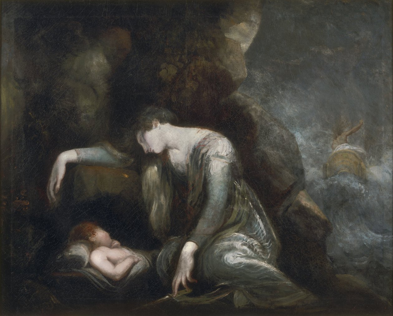 Danaë e Perseus em Serifos de Henry (1741 1825) Fuseli