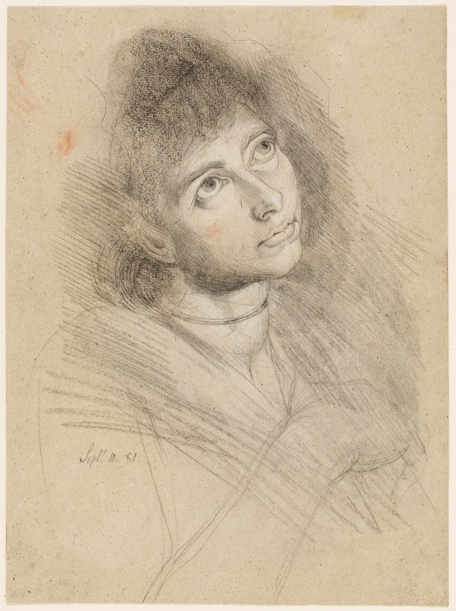 Retrato de uma Mulher (Martha Hess) de Henry (1741 1825) Fuseli