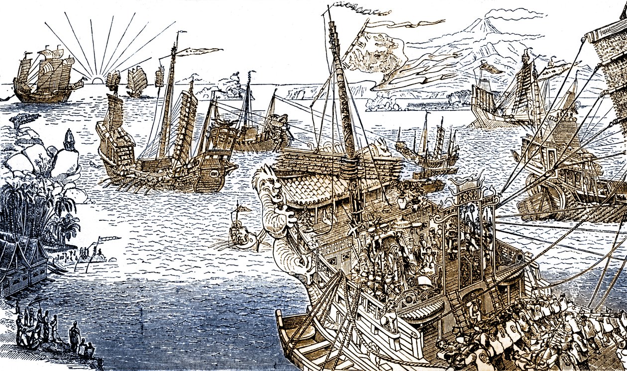 O navio de Marco Polo de Henry (after) Yule