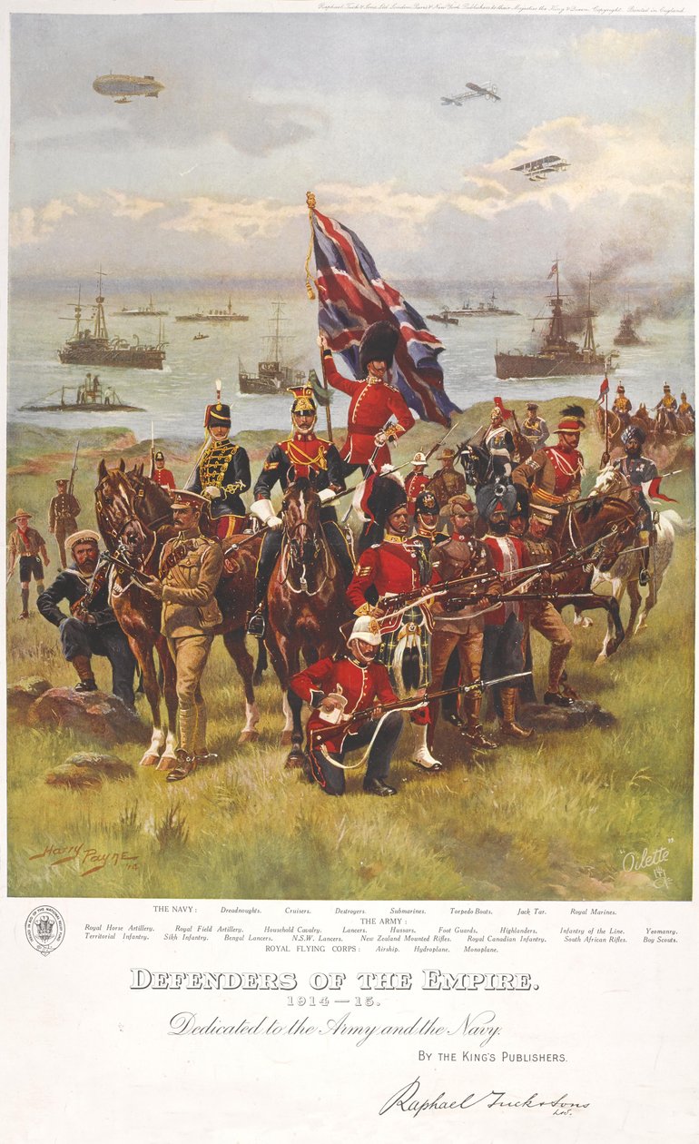Defensores do Império, 1914-15 de Henry A. Payne