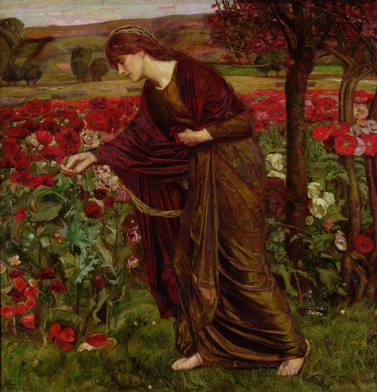No jardim de Proserpina, 1893 de Henry A. Payne