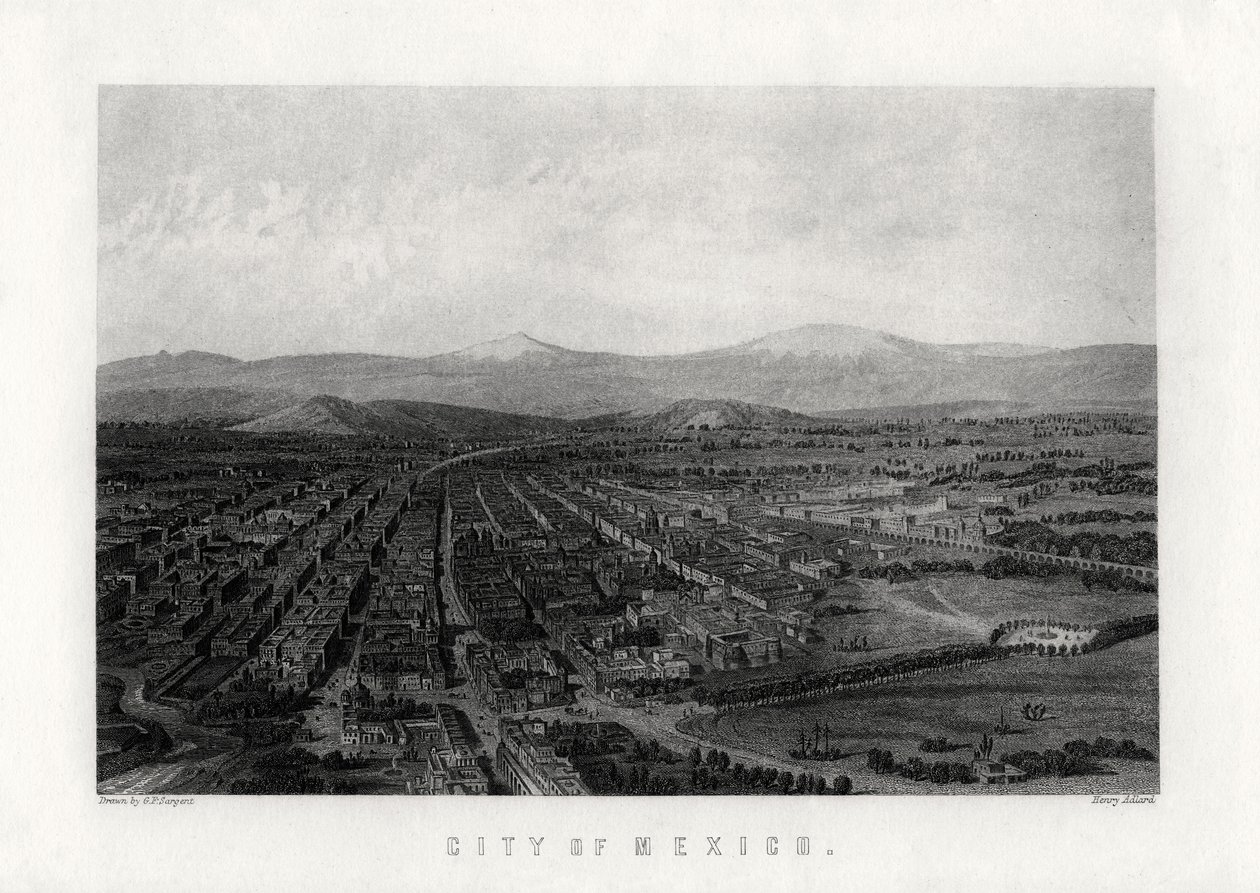Cidade do México, 1883 de Henry Adlard