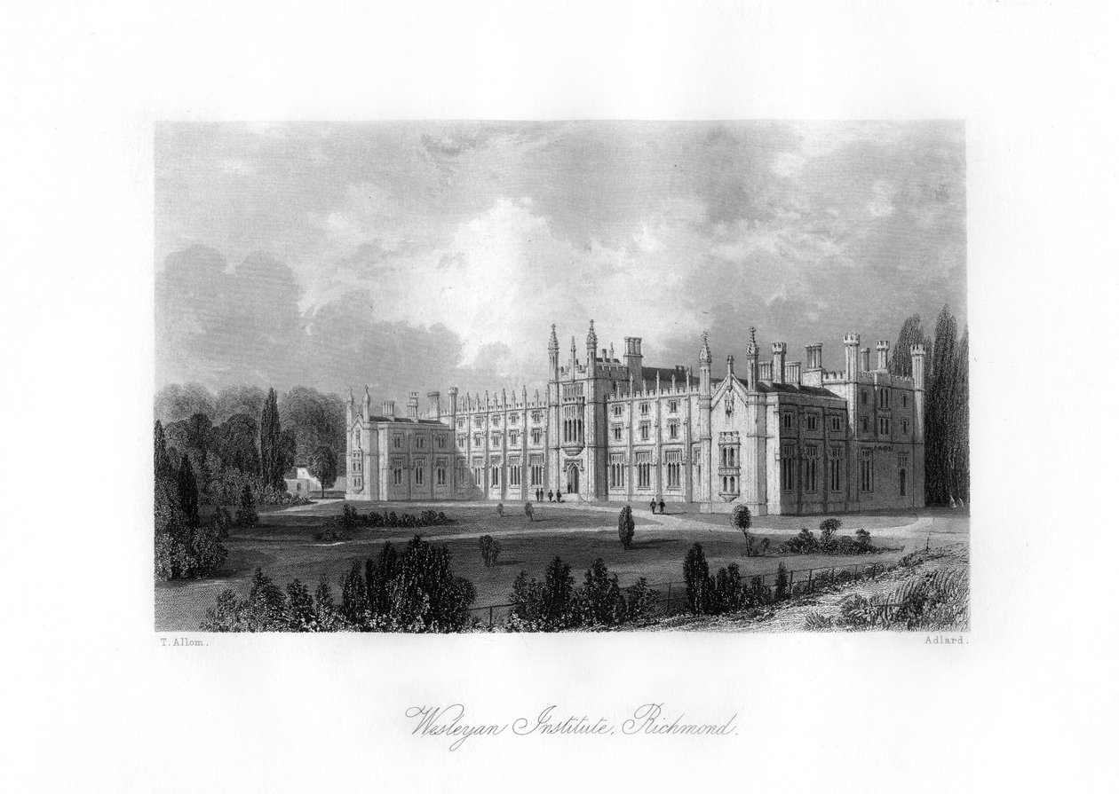 Instituto Wesleyan, Richmond, século XIX. de Henry Adlard