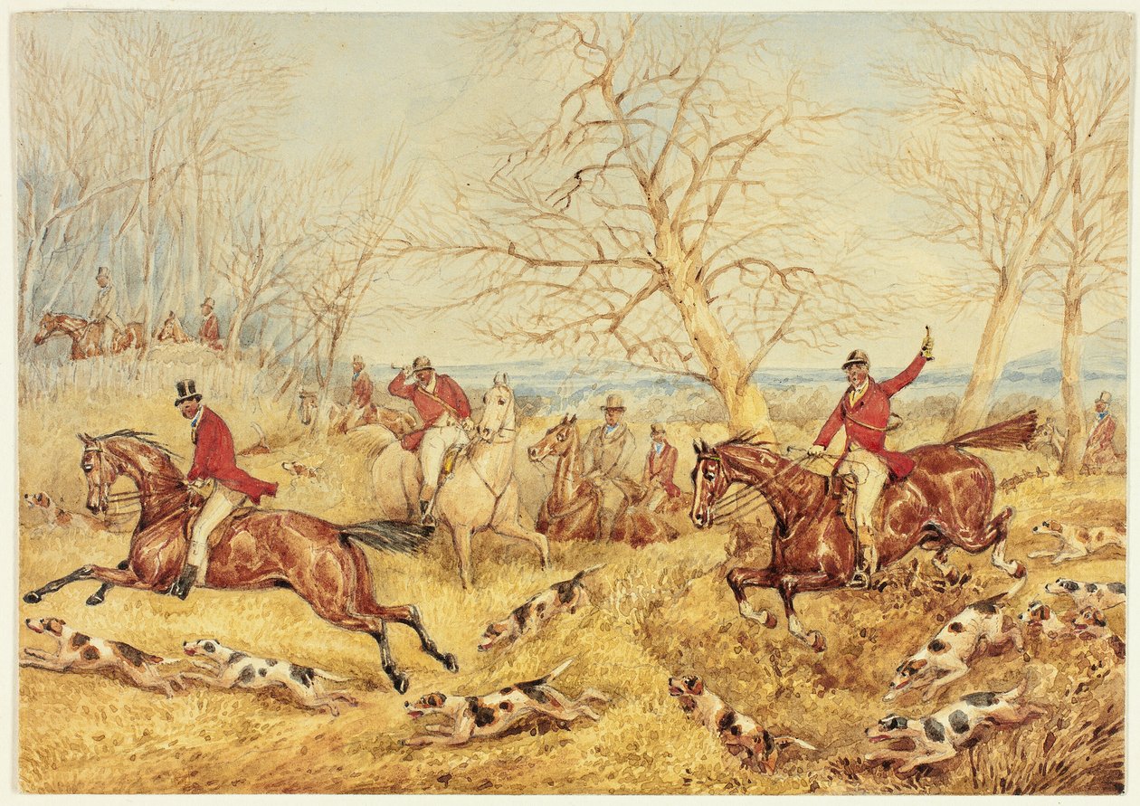 Caça à raposa de Henry Alken